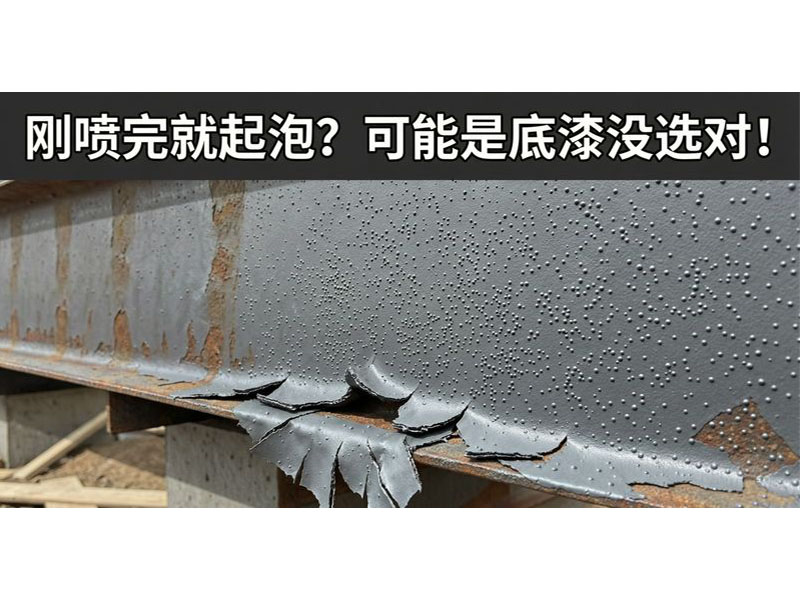 防火涂料一喷就起泡？警惕防火与防腐涂料的“隐形战争”