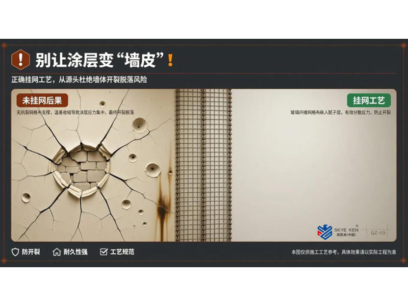 厚型防火涂料不加钢丝网？别拿几十万的返工费赌运气